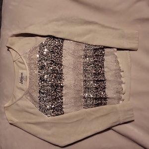 Small womens express fleece lined top